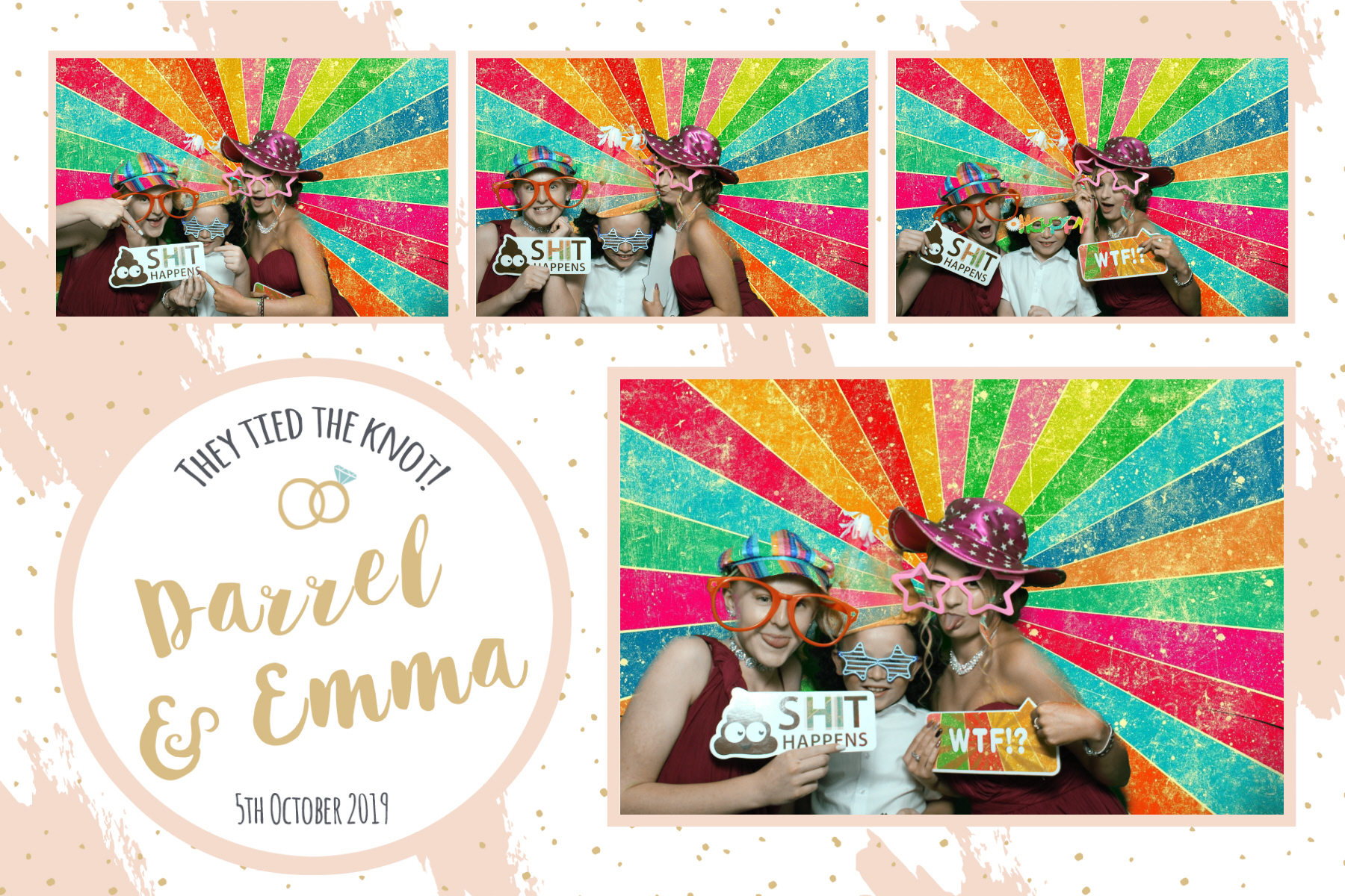 Darrel and Emma | View more photos from the event at gallery.blissbooth.co.uk/u/BlissBooth/Darrel-and-Emma